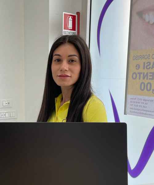 Beatrice Raimondi receptionist Centro Dentistico San Paolo
